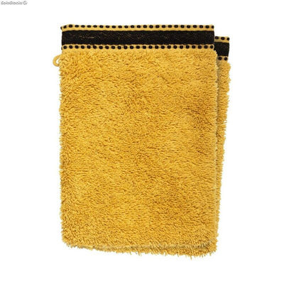 Zestaw Ręczniki 5five Rękawiczki 550 g Musztarda (2 Sztuk) (15 x 21 cm)