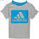 Zestaw Sportowy dla Dzieci Adidas Essentials Niebieski Szary - 2