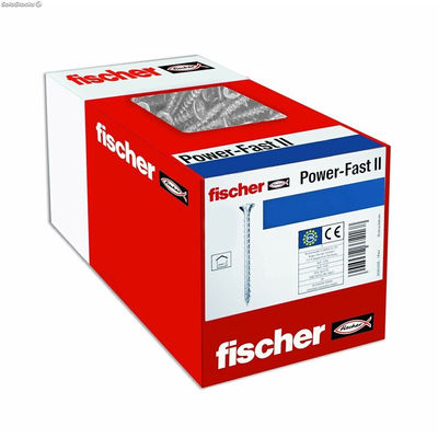Zestaw śrub Fischer 200 Sztuk 4 x 40 mm Cynkowanie