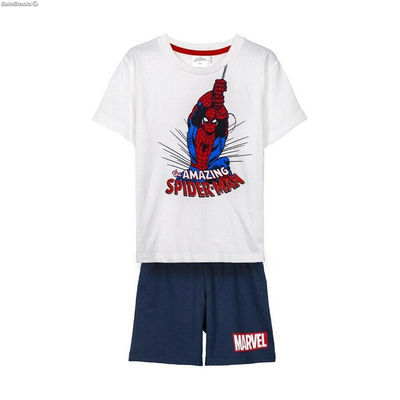Zestaw ubrań Spider-Man Biały Dziecięcy