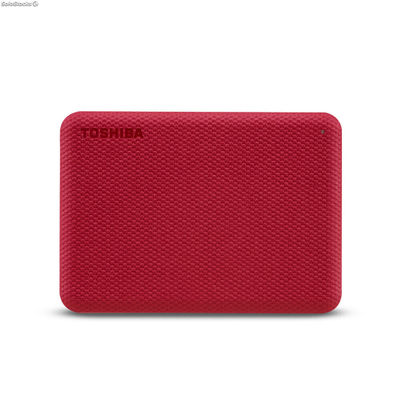 Zewnętrzny Dysk Twardy Toshiba canvio advance 4 tb Czerwony
