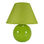 Zielona lampa stołowa 1xe14 abażur - 1