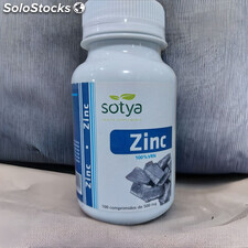 Zinc 100 comprimés de 500mg