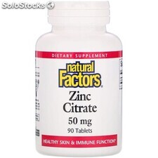 Zinc Citrate 50 mg - 90 Comprimés