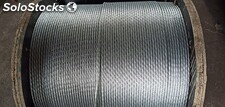 Zn-5%Al-mischmetal alo-recubierde alambre de acero