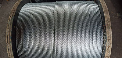 Zn-5%Al-mischmetal alo-recubierde alambre de acero