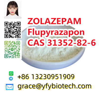 Zolazepam cas 31352-82-6 Flupyrazapon C15H15FN4O - Photo 3