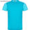 Zolder t-shirt s/m white/heather fluor coral ROCA66530201244 - Photo 3