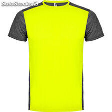 Zolder t-shirt s/m white/heather fluor coral ROCA66530201244 - Photo 4