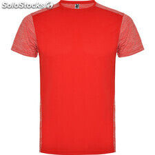 Zolder t-shirt s/m white/heather fluor coral ROCA66530201244 - Photo 5
