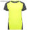 Zolder woman t-shirt s/l fluor yello/heather black ROCA666303221243 - Foto 4
