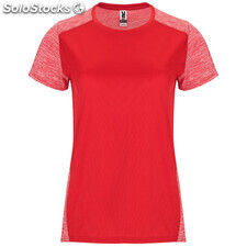 Zolder woman t-shirt s/l fluor yello/heather black ROCA666303221243 - Foto 5