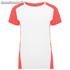 Zolder woman t-shirt s/s white/heather black ROCA66630101243