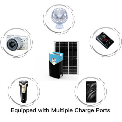 ZONERGY 20W Paneles Energía de batería para el hogar Kit de iluminación solar - Foto 2